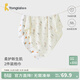 童泰（TONGTAI）嬰兒包單新生兒純棉初生寶寶抱巾產(chǎn)房包被防驚跳包裹巾防風(fēng)抱毯 灰橘松鼠【7A抗菌 50S高支棉】85*85cm 【產(chǎn)房包單】2件裝