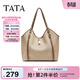 他她（TATA）包包冬簡(jiǎn)約單肩包通勤托特包女新款單肩包LB331CX5 卡其色 F