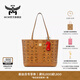 MCM【春夏新品】MCM LIZ小號子母包托特包便攜通勤女包 干邑色 小號
