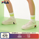FILA 斐樂(lè )官方帆布鞋女鞋運動(dòng)板鞋厚底低幫休閑鞋時(shí)尚小白鞋GEAR