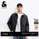 杰克·瓊斯（JACK&JONES） 2026年春季款男裝夾克寬松翻領(lǐng)長(cháng)袖外套時(shí)尚舒適潮上衣2261P3004