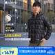 君羽戶(hù)外超輕羽絨服情侶款1000蓬松度連帽輕薄保暖鵝絨夾克52049 黑色-男款 S 推薦男120斤以下/女95斤以下
