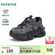 熱風(fēng)（Hotwind）厚底老爹鞋女2026年春季新款小個(gè)子運動(dòng)休閑鞋戶(hù)外百搭跑步鞋 137灰紫 38