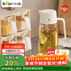 小熊（Bear）油壺 調料瓶抗菌玻璃油瓶醬油瓶600ml 自動(dòng)開(kāi)合不掛油CX-W0058