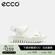 愛(ài)步（ECCO）休閑涼鞋 夏季厚底舒適百搭女鞋一字帶外穿涼鞋 靈動(dòng)213103 白色21310301007 37