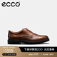 愛(ài)步（ECCO）商務(wù)皮鞋男 26年舒適正裝皮鞋德比鞋男鞋男士婚鞋 都市倫敦525604 深棕紅52560401053 42