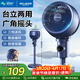 美菱（MeiLing）空氣循環(huán)扇/家用電風(fēng)扇落地辦公渦輪換氣對流扇搖頭節能交流定頻風(fēng)扇臺立兩用MPF-DX501機械香薰款