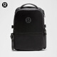 lululemon丨New Crew 背包 拒水 LU9CLES 黑/石墨灰 O/S