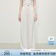 范思藍恩老錢(qián)風(fēng)復古女裝套裝2025夏新款天絲亞麻闊腿褲兩件套2109 白色褲子 S