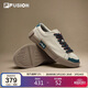 FILA FUSION斐樂(lè )潮牌帆布鞋2025年男鞋POP時(shí)尚休閑鞋低幫板鞋