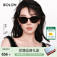 BOLON暴龍眼鏡26年新品楊紫同款墨鏡橢圓框太陽(yáng)鏡偏光鏡男女防曬BL3266 C10 亮黑鏡框【偏光】