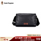 暇步士（Hush Puppies）單肩包男士頭層牛皮商務(wù)通勤斜挎包大容量簡(jiǎn)約斜挎包生日禮物