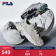 FILA斐樂(lè )女鞋跑步鞋情侶同款老爹鞋FILA MARS火星鞋男鞋休閑運動(dòng)鞋 【女款】奶白/木薯粉-GT 37.5