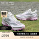 愛(ài)步（ECCO）BIOM C蹤跡運動(dòng)鞋女 戶(hù)外運動(dòng)GORE-TEX防水輕便越野鞋 健步803383 銀色/水泥灰/玫瑰粉80338361522 38 (建議拍大一碼）
