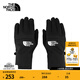 北面（The North Face）男款Etip手套保暖戶(hù)外運動(dòng)騎行滑雪絨里可觸屏|4SHA KY4/宇宙黑 M