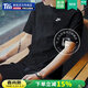 耐克（NIKE）恤男 春季 新款運動(dòng)半袖男士體恤潮短袖 AR4999-013/刺繡小字母/黑色 L (175/92A)