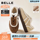 百麗（Belle）復古絨絨毛邊毛毛鞋女冬季新款加絨保暖休閑鞋B2841DM5 咖色 40 (250mm)