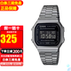 卡西歐(Casio)小金表復古防水時(shí)尚情侶石英表 A168WGG-1B