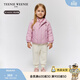 Teenie Weenie Kids【三防】小熊童裝秋冬男女童寶寶連帽羽絨服 粉色 130 cm