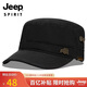 JEEP帽子男士棒球帽夏季百搭平頂太陽(yáng)帽青年中老遮陽(yáng)帽防曬