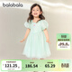 巴拉巴拉【艾莎IP】女童裙子兒童連衣裙款夏裝中幼童甜美裙子 粉綠A41406 120