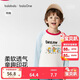 巴拉巴拉【balaOne】童裝兒童長(cháng)袖t恤男女童2026春裝上衣