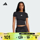阿迪達斯（adidas）女子W 3S SJ BABY T短袖T恤 JC8325 L