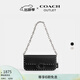 蔻馳（COACH）奧萊女士女包鉚釘IDOL 23號手袋 LH/黑色