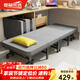 臣品優(yōu)選折疊床午休床單人床辦公室午睡床硬板四折床家用簡(jiǎn)易陪護行軍床 京速達【加厚海綿款-寬90cm】