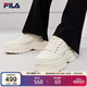 FILA 斐樂(lè )官方帆布鞋女鞋LAVA胖胖底厚增高鞋板鞋休閑小白鞋