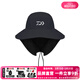 達億瓦（DAIWA）25春夏DC-9125CS 遮陽(yáng)罩漁夫帽 長(cháng)帽檐護脖釣魚(yú)帽 太陽(yáng)帽 黑色 均碼