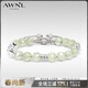 AWNL珍寶珠一生一世葡萄石白水晶手鏈女小眾輕奢送女友生日禮物 【品牌禮盒】 XS碼-推薦手圍13.5-15CM