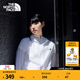 北面（The North Face）防曬衣女皮膚衣防風(fēng)夾克戶(hù)外UPF薄風(fēng)衣舒適春季上新7WCA LA9/白色 XL