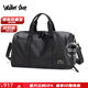 Walker Shop旅行包男干濕分離運動(dòng)訓練包大容量手提旅行包出差行李包健身包男 黑色大號【獨立鞋袋+干濕分離】