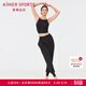 Aimer sports愛(ài)慕女士運動(dòng)禪柔III瑜伽寬松收口長(cháng)褲休閑褲AS153P51 黑色400 M 165