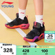 李寧童鞋兒童籃球鞋男大童全城8減震回彈穩定支撐運動(dòng)鞋37YKBS114-41
