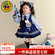 G.duck小黃鴨女童連衣裙秋裝兔子警官衣服兒童洛麗塔公主裙女孩朱迪cos 裙子 140 （建議身高130cm 10-11歲cm
