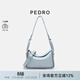 PEDRO明星同款牛皮秋千包DEMI系列通勤腋下斜挎包女包PW2-75210163 PW2-75210163-1嬰兒藍LIGHTBLUE S