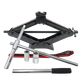 STAND UPRIGHT實(shí)力立牌汽車(chē)千斤頂輪胎扳手剪式手搖省力車(chē)載應急汽修工具套裝 國標2代 1.5噸 14721省力千斤頂扳手套裝