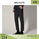 巴魯特（Brloote）棉彈加厚九分褲男百搭簡(jiǎn)約直筒保暖休閑褲冬裝 深灰 165/74A