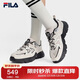 FILA斐樂(lè )官方掠奪者3復古跑鞋女鞋冬季運動(dòng)鞋厚底休閑鞋