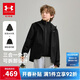 安德瑪（Under Armour）兒童外套男女童秋冬夾克大童戶(hù)外連帽三合一可拆卸外套253332362