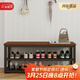 時(shí)黛家居簡(jiǎn)易鞋架多層家用門(mén)口加厚加固加粗換鞋凳入戶(hù)門(mén)鞋架