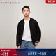 Tommy Hilfiger【拼色袖口】秋冬男裝商務(wù)休閑通勤棒球領(lǐng)開(kāi)衫針織外套