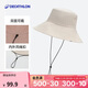 迪卡儂 防曬帽TRAVEL500徒步旅行登山夏季戶(hù)外遮陽(yáng)帽米黃色5484223