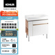 科勒（KOHLER）浴室柜親悅浴室柜組合家具掛墻多功能洗漱臺浴室家具 800mm（左開(kāi)放）