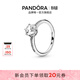 潘多拉（PANDORA）時(shí)刻閃耀戒指925銀高級優(yōu)雅簡(jiǎn)約透明寶石皇冠戒指生日禮物 聯(lián)系客服 了解尺碼 50MM(建議90-100斤)