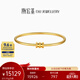 潮宏基 小蠻腰黃金手鐲女金鐲子足金手飾送媽媽送女友生日禮物 計價(jià)W 11.95g 直徑約5.8cm