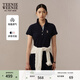 Teenie Weenie小熊女裝連衣裙夏季休閑活力清新時(shí)尚POLO衫短裙 藏青色 S