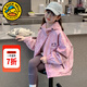 G.duck小黃鴨女童外套春秋款2026新款兒童沖鋒衣女孩洋氣上衣中大童風(fēng)衣 圖片色-春秋款 160 建議150-160cm12-13歲